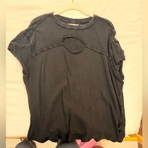 We The Free Black Short Sleeve Tee